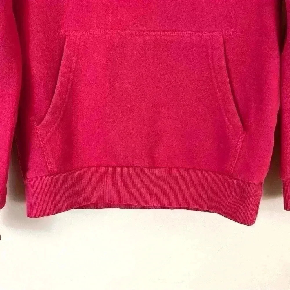 Ellesse Gottero Red W/ White Classic Logo Hooded Sweatshirt Size S - Picture 6 of 13